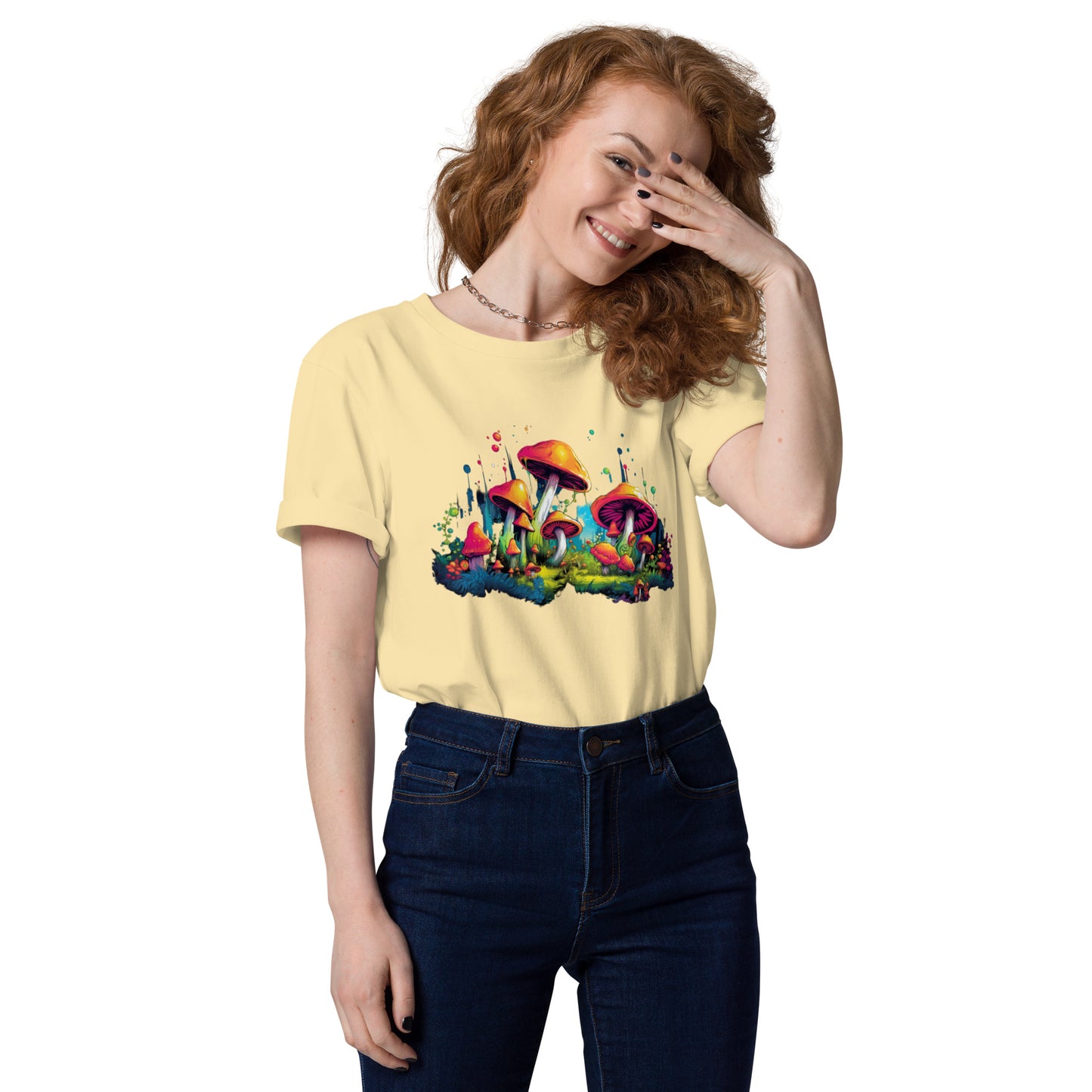 Mystical Mushroom Madness Unisex T-Shirt