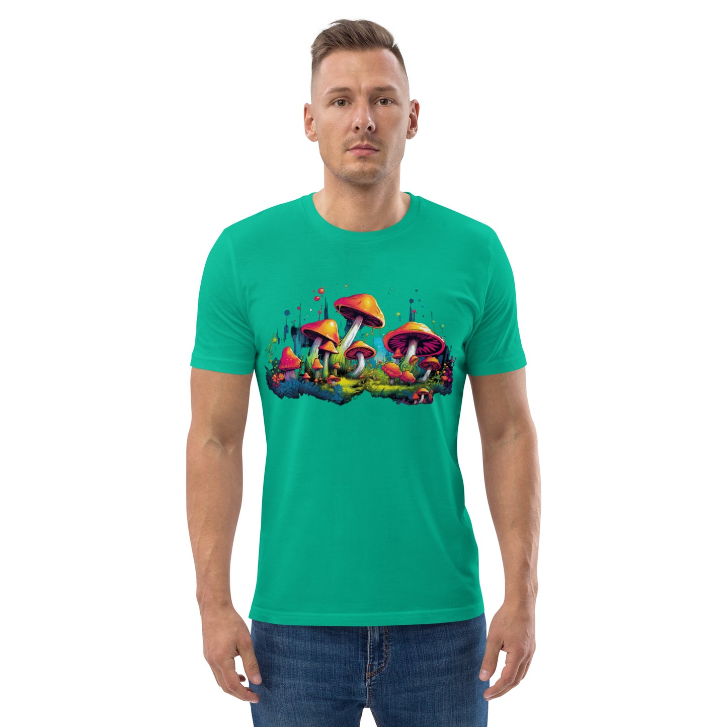 Mystical Mushroom Madness Unisex T-Shirt