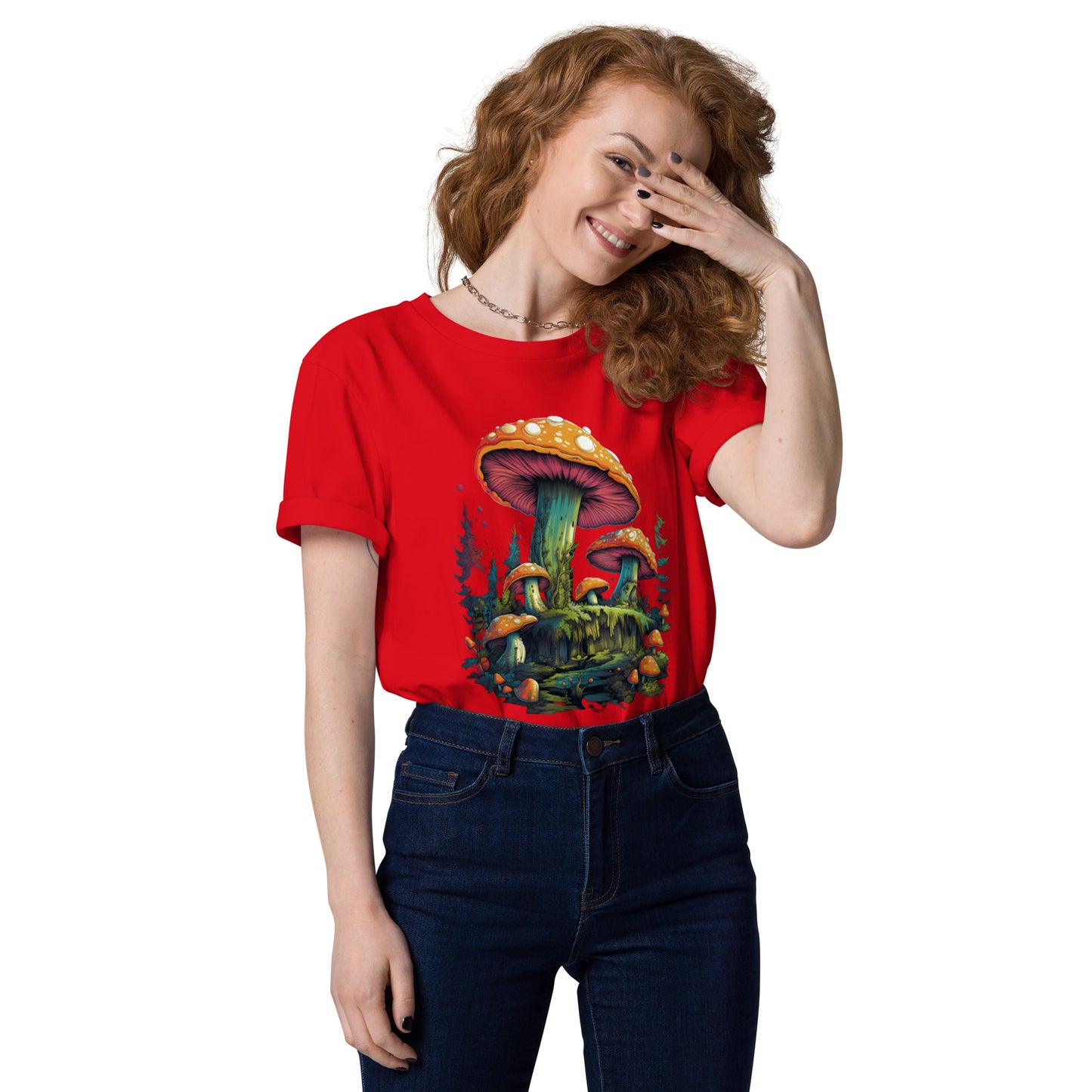 Magic Mushroom Dreamscape Unisex T-Shirt