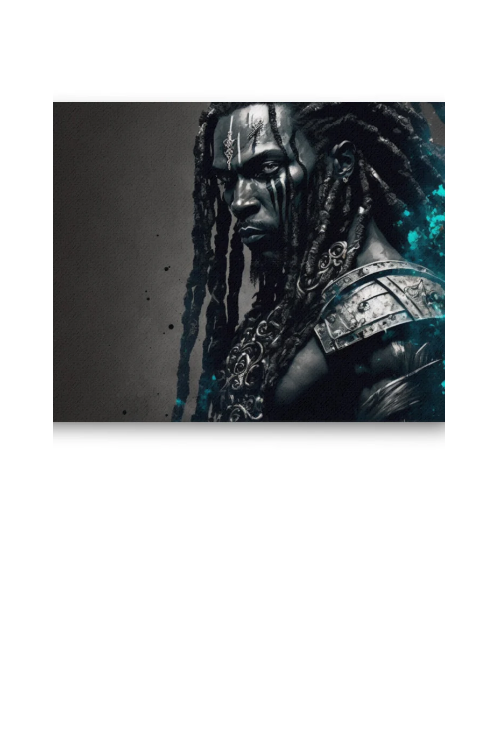 African-Warrior-They-Call-Me-Cane-Canvas-Print