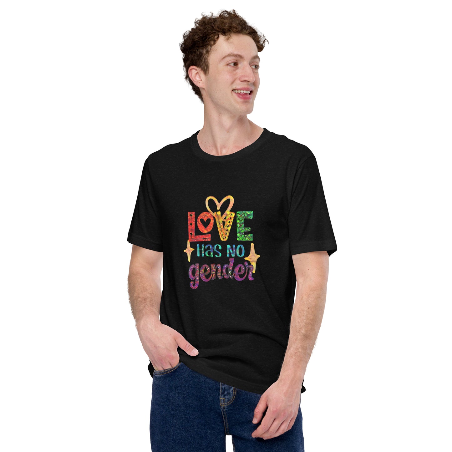 t-shirt slogan love has no gender