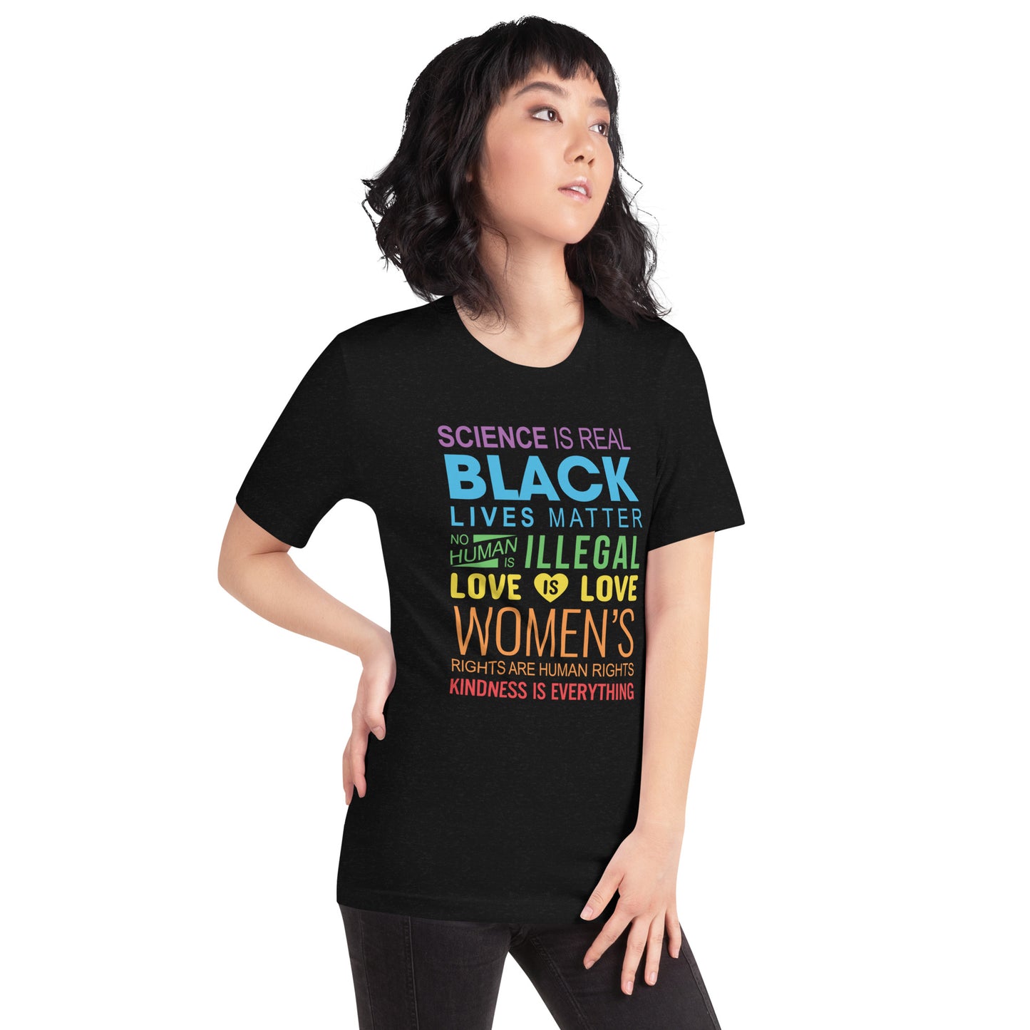 Science-Is-Real-BLM-Unisex-T-Shirt