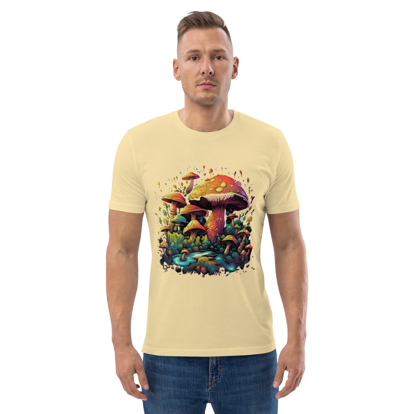 Psychedelic Shroom Voyage Unisex T-Shirt