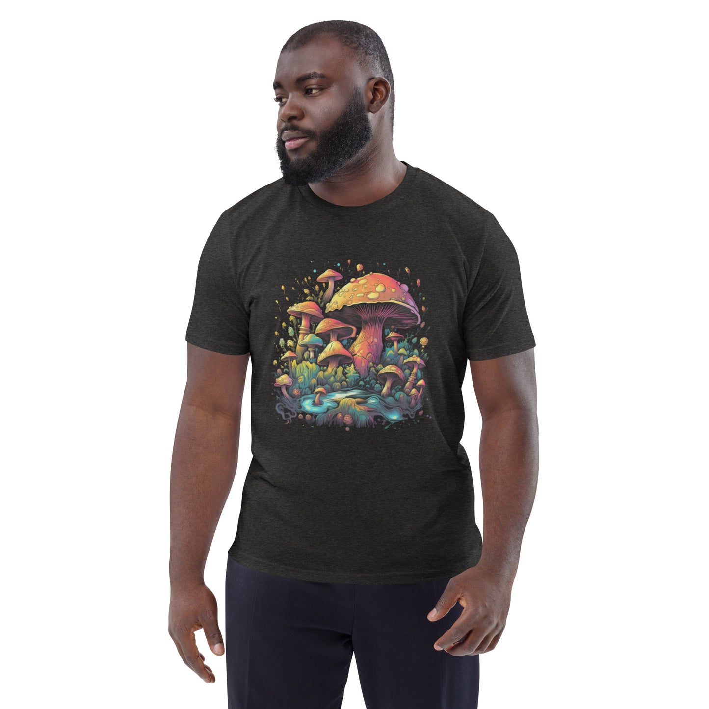 Psychedelic Shroom Voyage Unisex T-Shirt