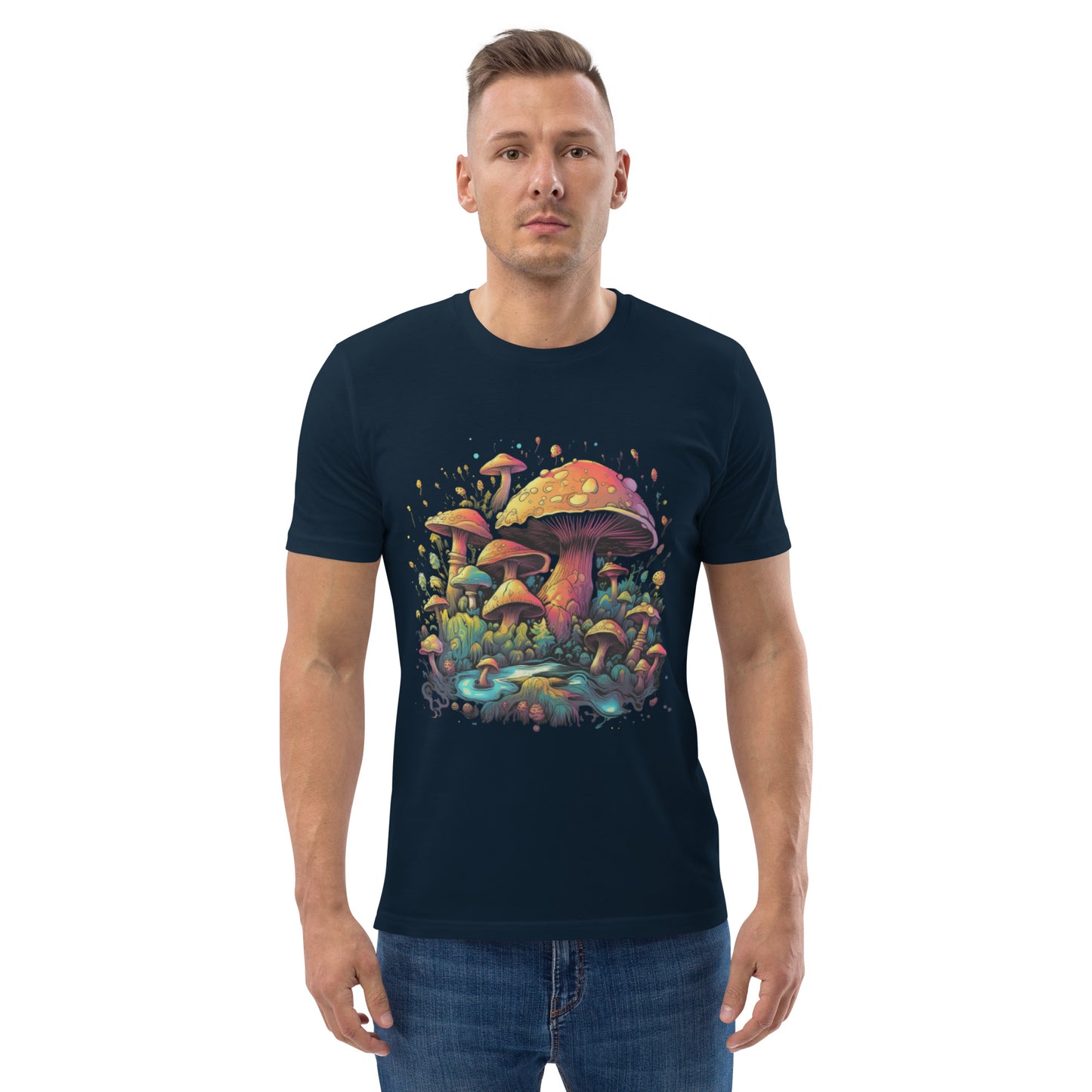 Psychedelic Shroom Voyage Unisex T-Shirt