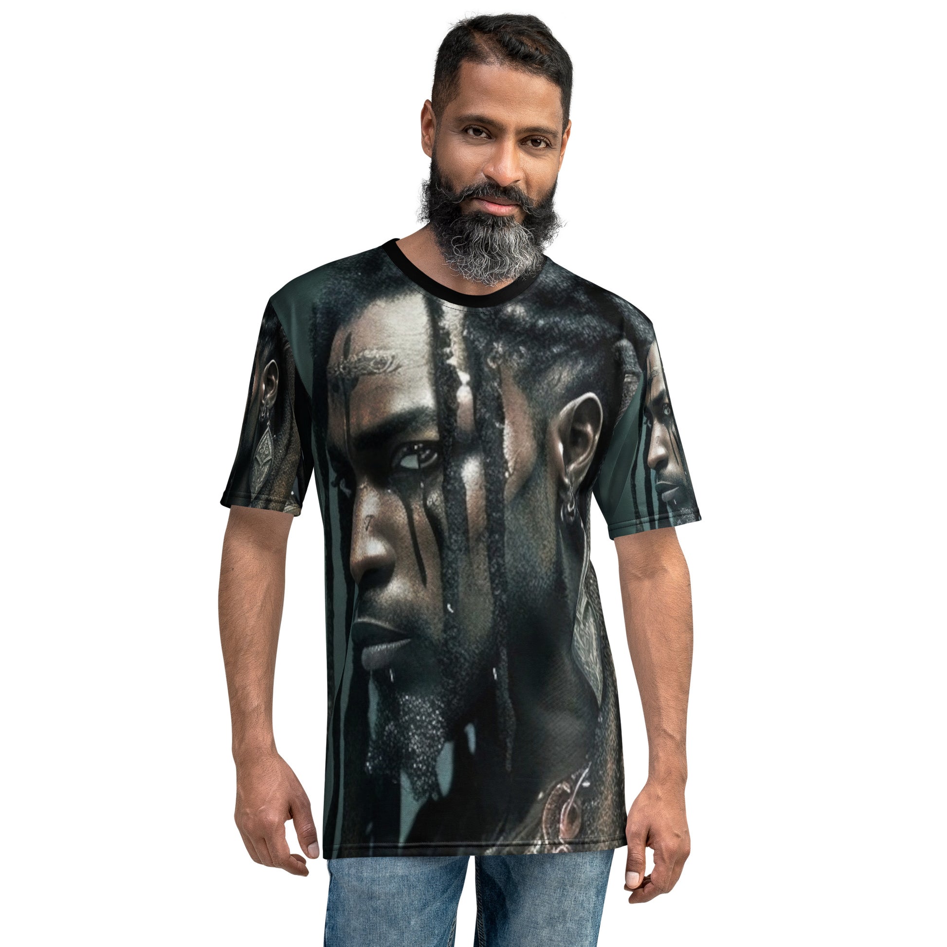 african warrior malcom t-shirt