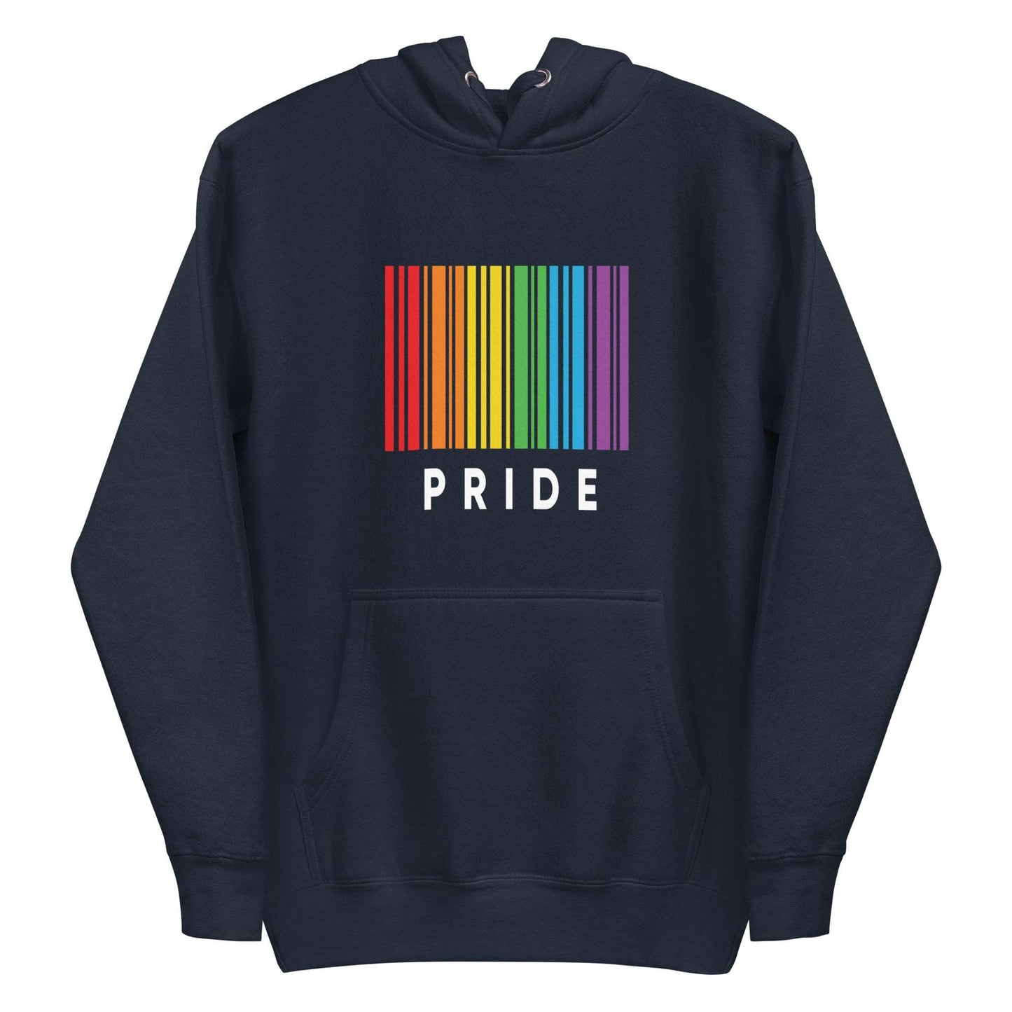 Gay-Pride-Bar-Code-Unisex-Hoodie