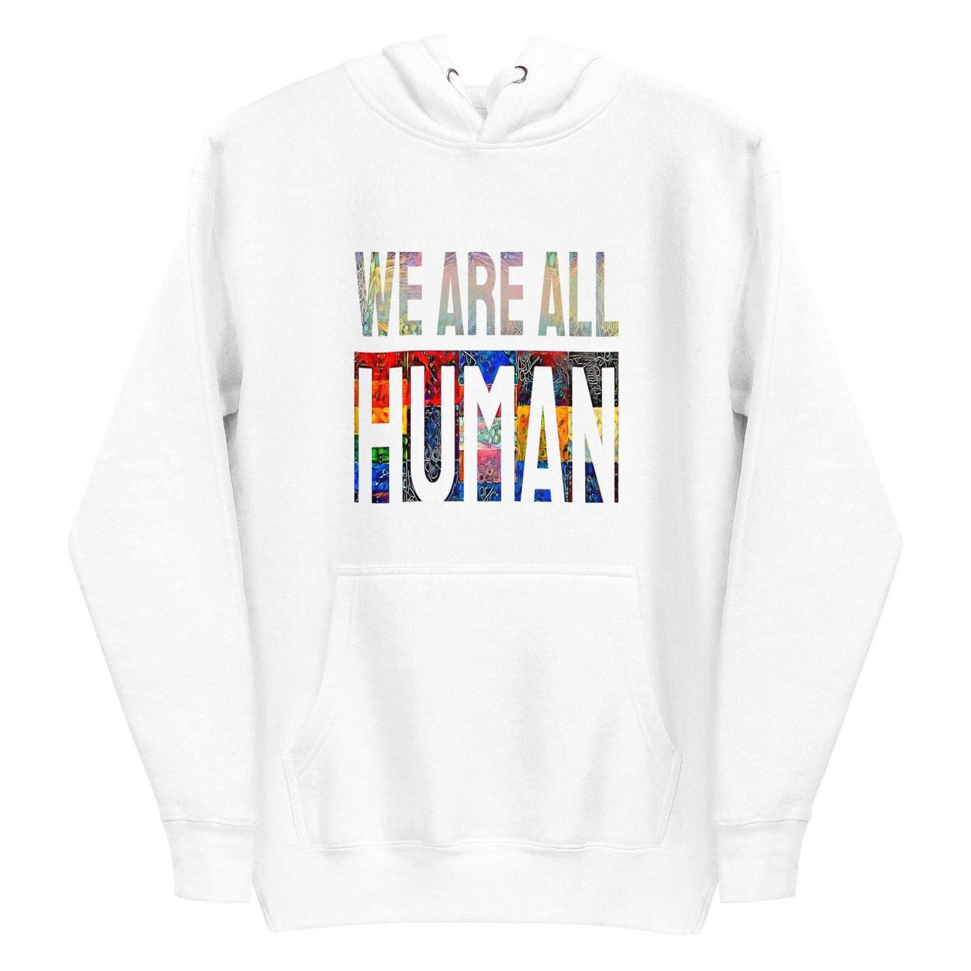 we-are-all-human-unisex-black-hoodie